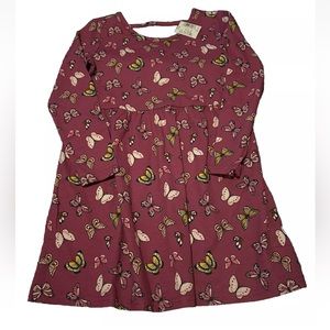 NWT The Children’s Place Purple Butterfly Dress Size S (5/6)